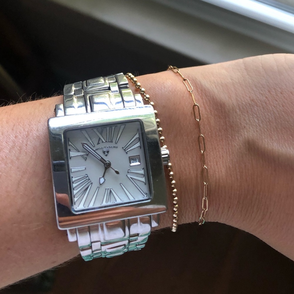 Swiss Legend silver watch